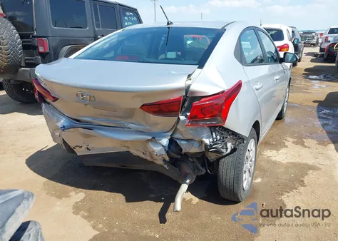 2021 Hyundai Accent Se from USA, damaged, VIN 3KPC24A62ME130487